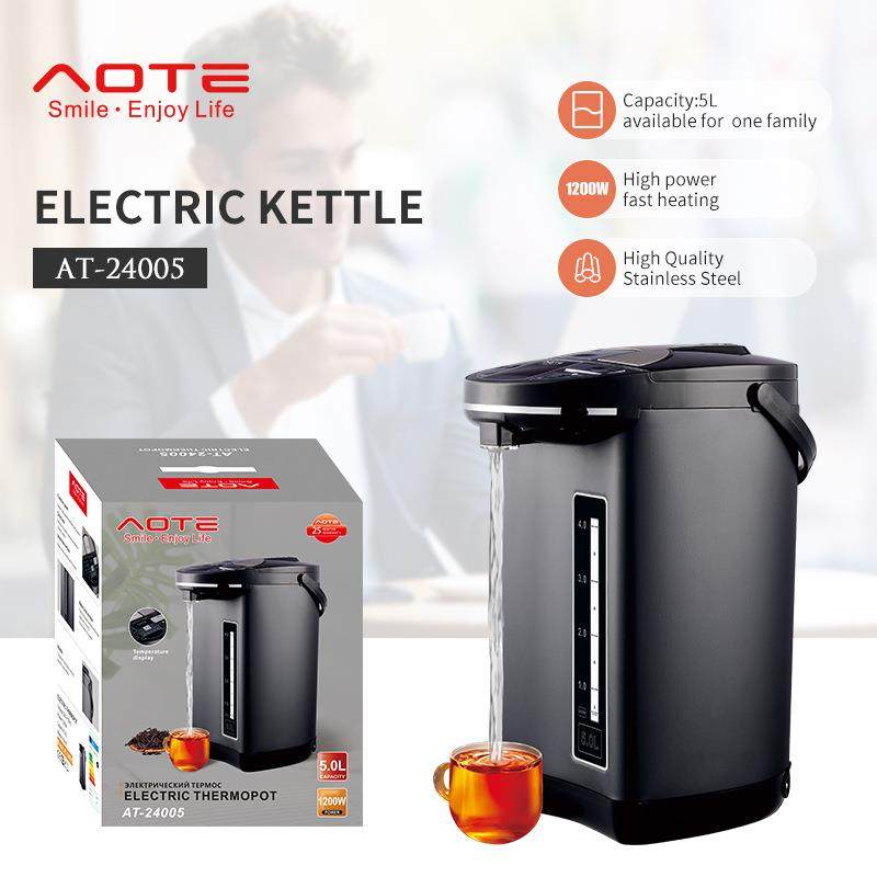 AOTE家用电热水壶智能5L自动烧水保温一体式家用电热水瓶恒温