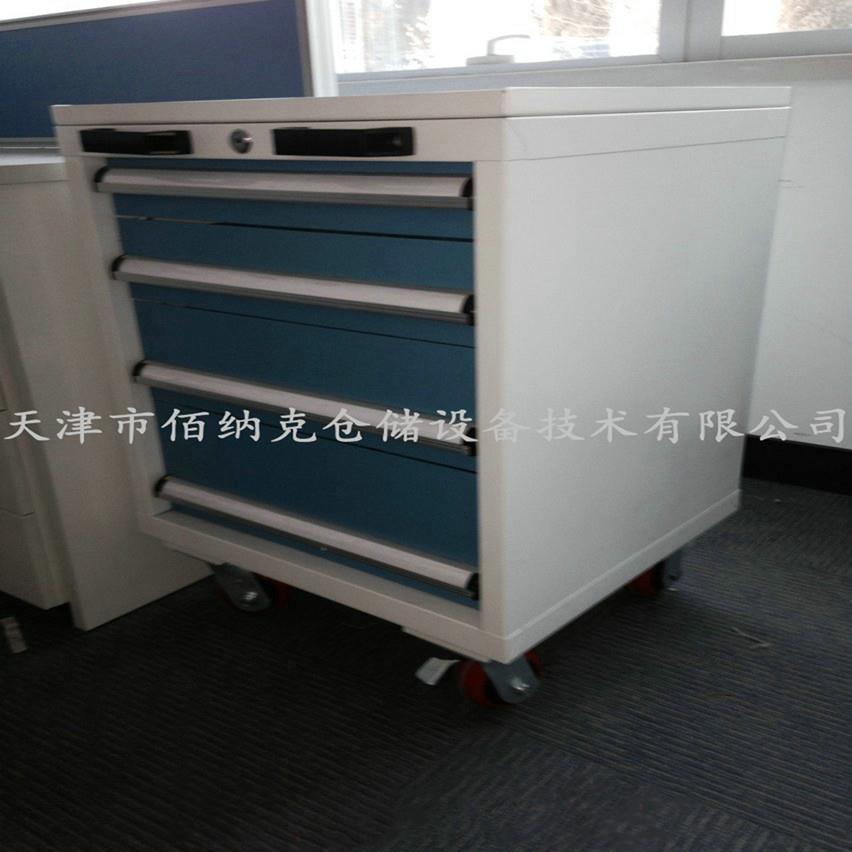 天津车间用工具车配置挂板抽屉可刹车防静电电子车间防锈
