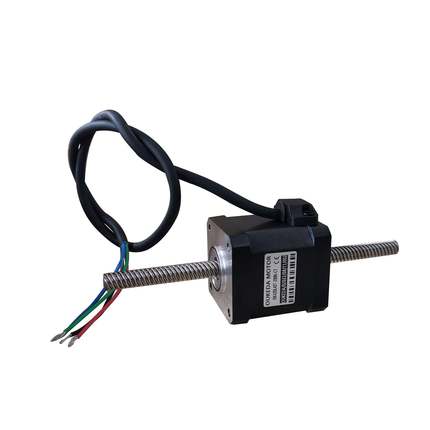 42贯通轴步进电机直线丝杆42步进电机TR8*8梯形丝杠长200mm