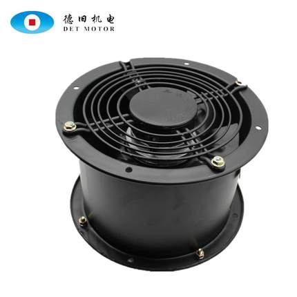 工业上海风机散热外转子大风量FZY4E-350单相220V低压轴流风扇
