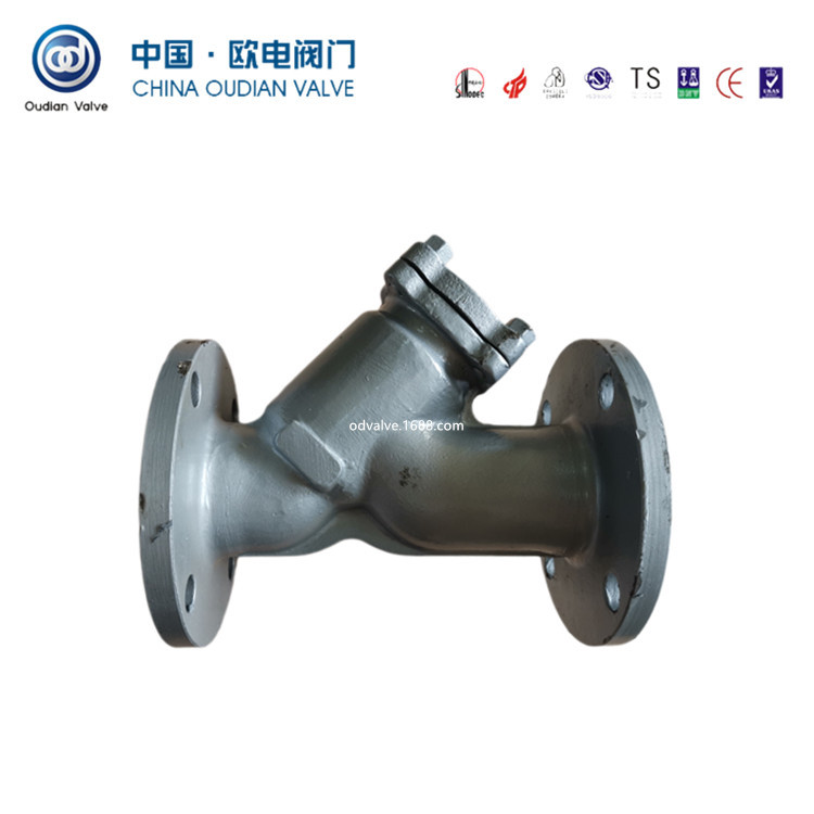 法兰过滤器 WCB材质过滤器 Y型过滤器 GL41H-16C 80目过滤