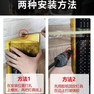 美发店转灯户外挂墙新款防水理发店转灯挂壁发廊标志灯箱壁挂式