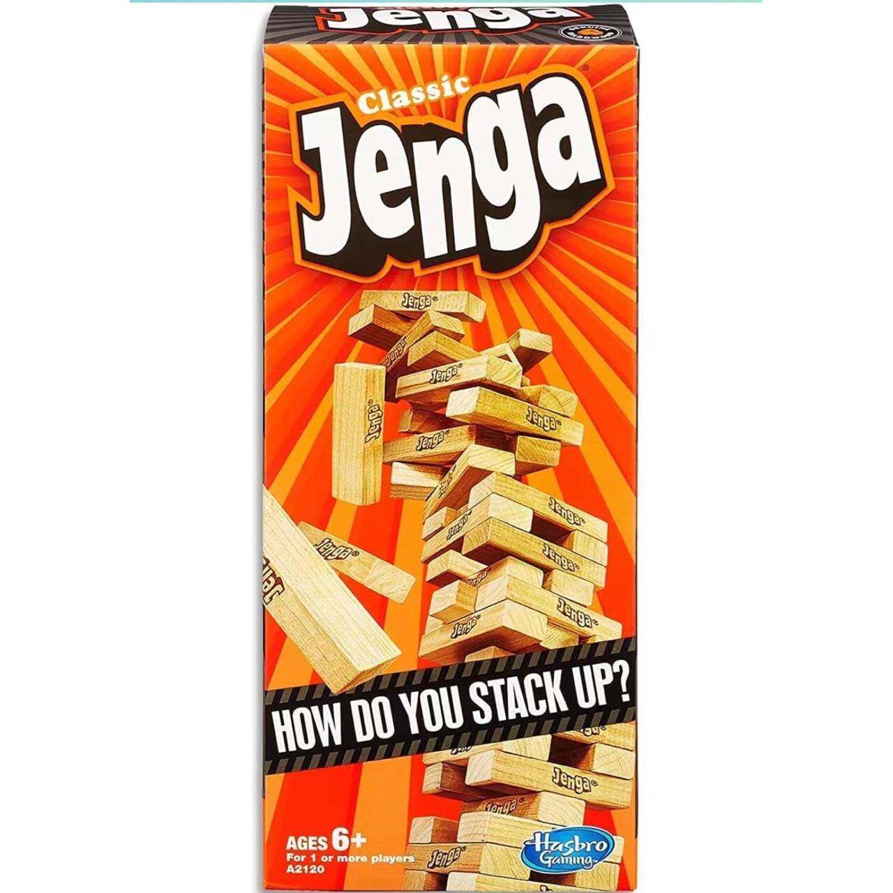 英文/西文/法文/俄文JENGA叠叠乐游戏