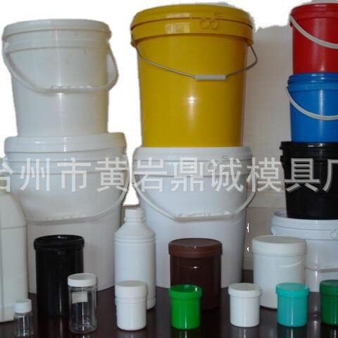 18升涂料桶注塑模具机油桶模具白胶桶模具农用水桶模具桶模具