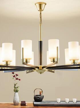 客厅吊灯北欧风格2020年新款灯具简约现代新中式餐厅灯创意餐桌灯