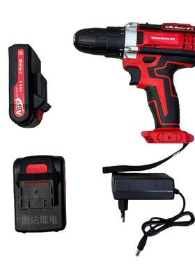 跨境大功扭矩手电打钻刷锂OHY电冲击钻手持式大无率破冰钻孔无线