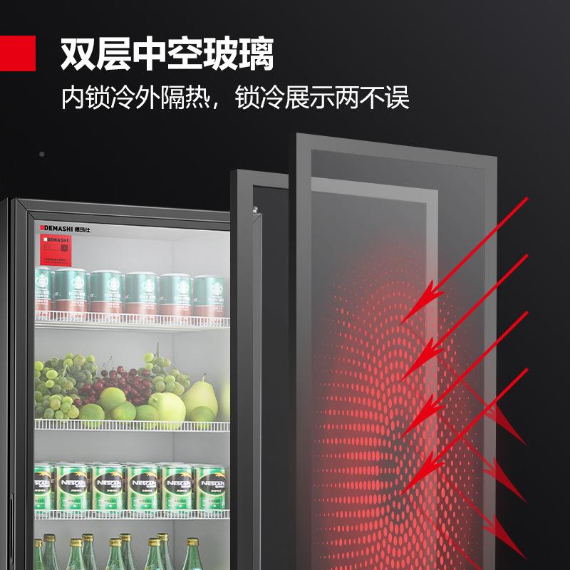 LG0柜OCR0ZH冷1藏展示柜饮料保用鲜冷藏商单门冰柜办公室冰箱