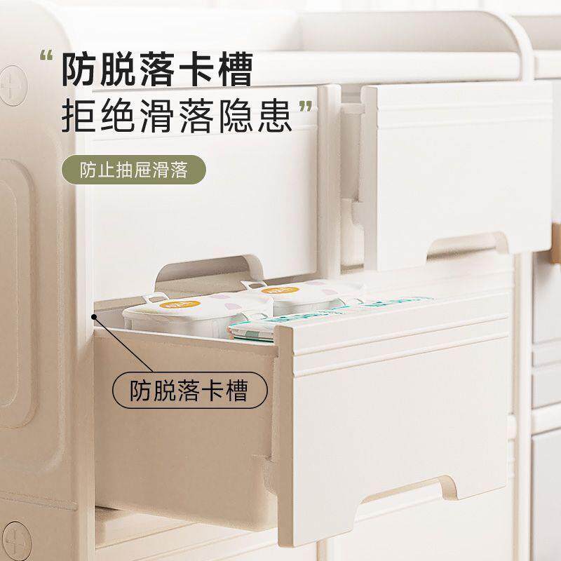 用儿童宝玩具收纳架落柜地家用婴儿品45喂养台收纳宝置物整理箱储