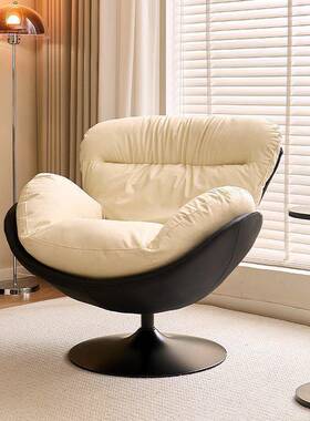 沙单发沙发椅人FMT旋转现代躺简约家用客椅厅椅阳台休闲蛋壳休闲