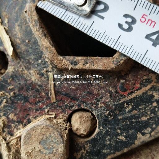 耕微机行走开铁轮31581防滑铁小轮手扶旋耕机拖拉机沟铁轮子犁铧