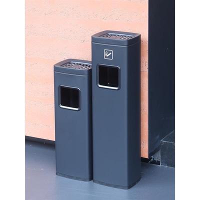 酒店大厅垃圾桶烟灰缸落地立式烟蒂不柱锈钢吸烟区DRB带烟抽灭烟