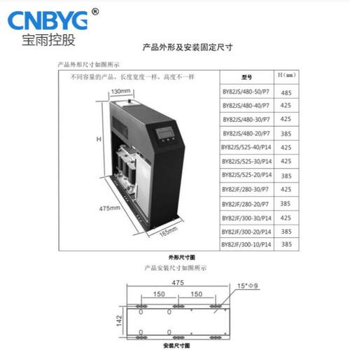 82JS抗波智能低压电力电容器电抗谐率12%滤波三B相共OLL分补无Y功