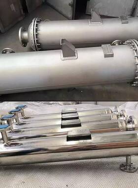 生产锈螺钢旋缠绕冷凝器交硫氰酸红霉素氢气不管式VHZ换热器热换