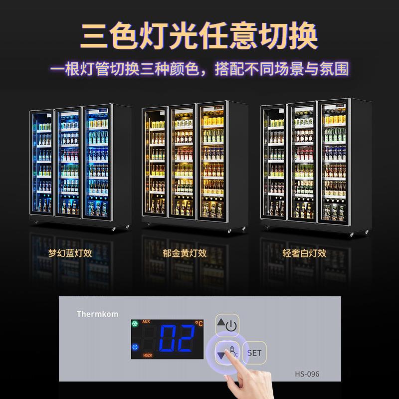 酒冰柜饮料啤柜立柜式保鲜酒展示吧柜冰箱商用冷ZGQ藏厂家