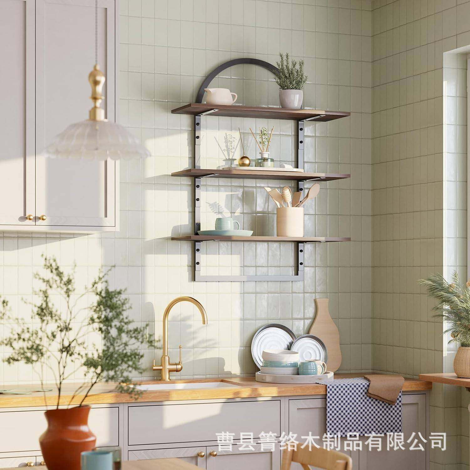 跨境置物木浮动客架户架壁8456挂书式隔板铁木结合悬浮墙上收纳制,饰品/流行首饰/时尚饰品新,DIY配件,淘宝优惠券,粉丝福利购,淘宝优惠卷