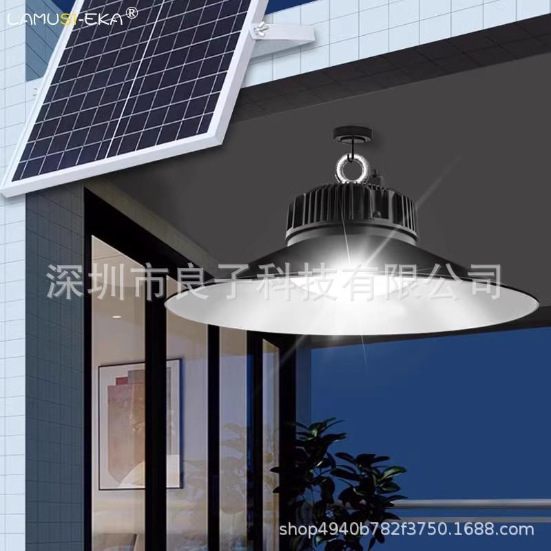 太阳能户外吊水太阳能凉灯庭院灯室外防家用口阳台挂灯凉灯亭室内