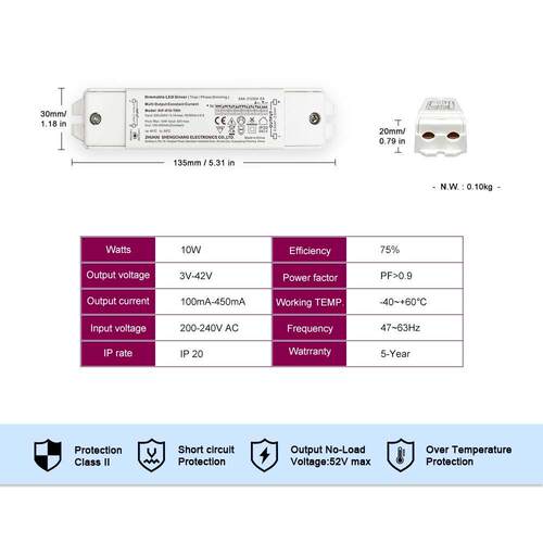 可调驱动30KIF-10W-0ma7证00ma可控硅调光驱动0w欧光规CE2认led能
