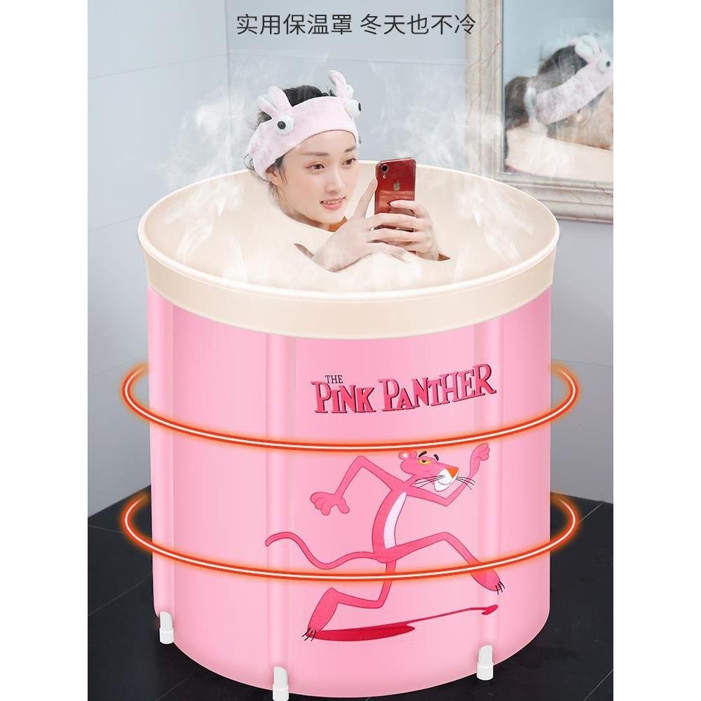 泡澡大人可桶折叠自加热家用洗澡桶全身汗蒸沐浴桶动浴缸带热ORX