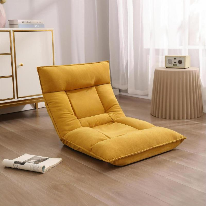 B5折叠躺椅飘窗椅单懒人沙客椅厅家用休B5闲靠人背午休榻榻发米