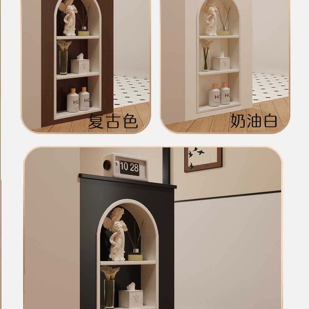 法式生间ACB半墙柜隔柜浴卫柜侧柜边柜干边湿分离防水柜洗手断台