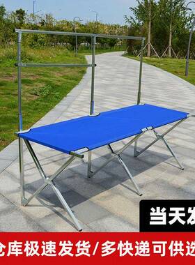 架厂夜家直销可锈折叠便携不钢地摊货带轮移动加固结YIK构市摆摊