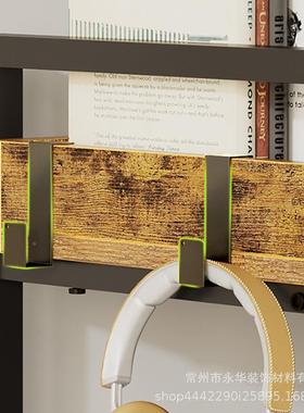 转角实木书简现代约客厅架展VID示架子墙落置物书架落地多层收角