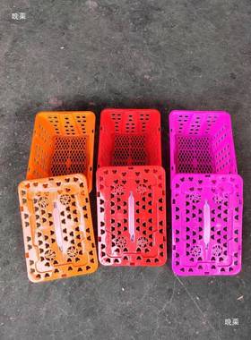 AYF料筐长方形带盖砂糖橘塑果桂圆葡萄梅杨各水采摘筐加厚可运输