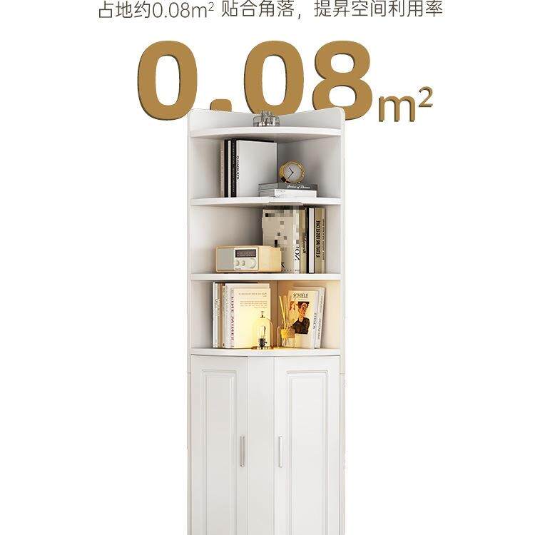 落角柜转角柜厅墙三角置物角架273客卧室拐角角收纳边柜书柜储物
