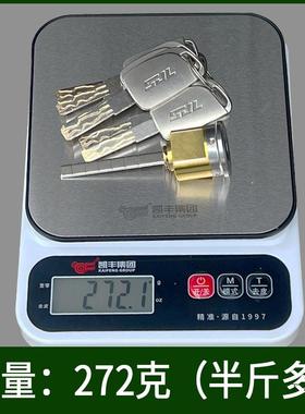 老式门防盗门锁十字家外装锁心单元门豪迪牛C头芯通用用型90400超