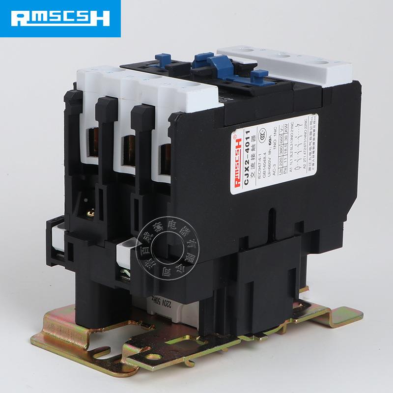 交三流接触D器CJCJX2-401X2-4011相接触器38022V0V50A质保1年LC1-