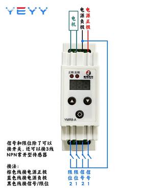 直流电机正反转控器直流可杆推带限位堵转保护调速制控制器12VBFB