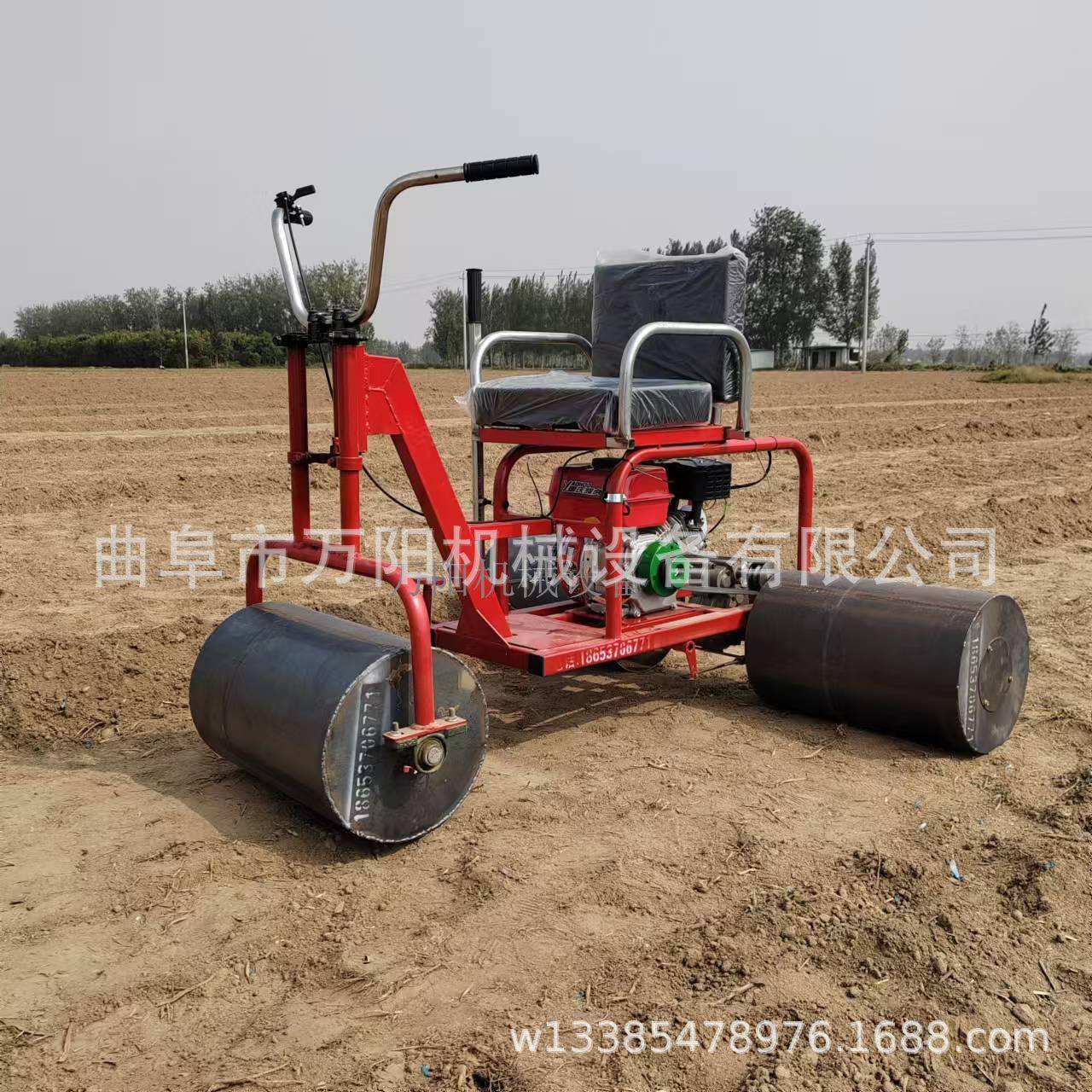 镇压器小型24818多功能坐乘式压地机压农用种植蔬菜实机