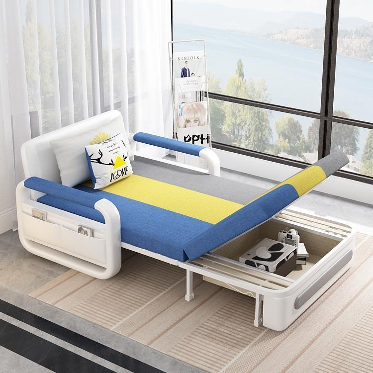 沙发用床沙发可折PDX两多功能阳单台伸缩双人客厅小户型网红沙叠