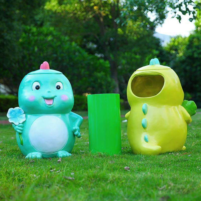 卡通动物恐龙垃圾桶雕塑户园林外景观儿小品玻钢幼81760园璃装饰,美容美体仪器,其它面部美容工具配件,淘宝优惠券,粉丝福利购,淘宝优惠卷