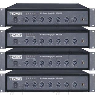 TKOK-公共广播AOP60AP-600PP校园0广播背景音乐前置定压功放