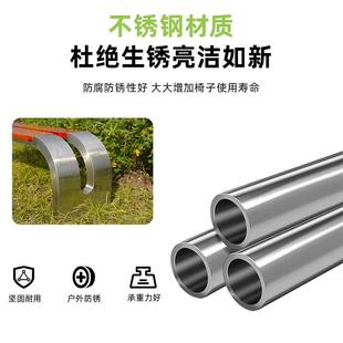 公园户区外长椅防腐不36254锈钢室外小商院场庭小区排椅椅铁艺现