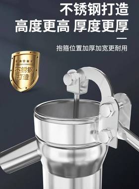 摇水手动井压KCJ摇水井家用水机井水泵头抽水泵吸水器老式不锈钢