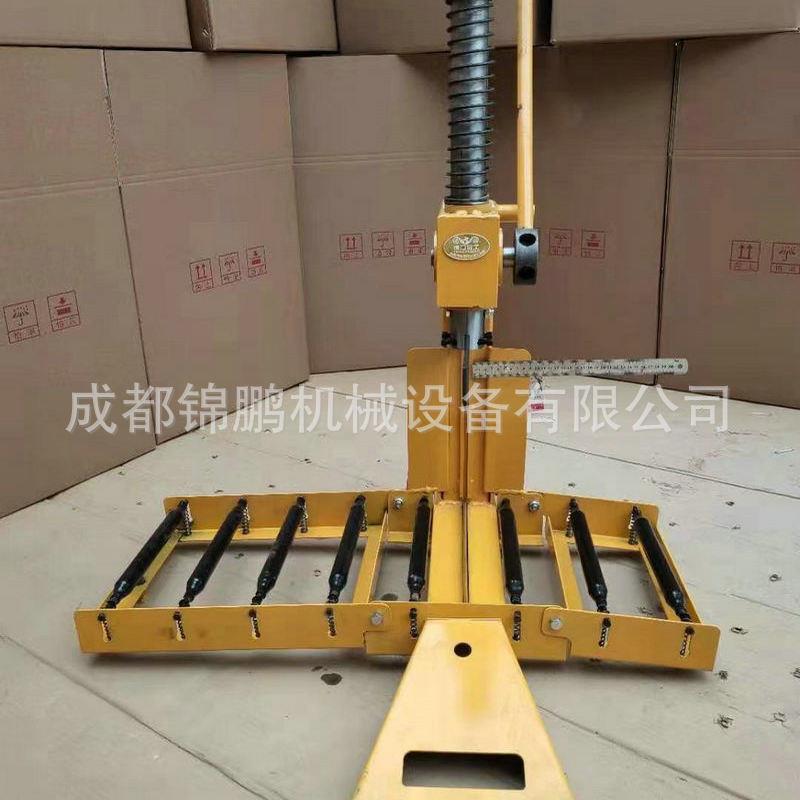 857厂家直供建筑工地泥泡沫砖手切砖气机加水砖手动切割动机