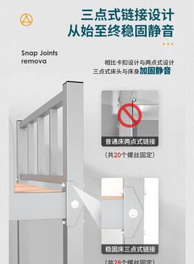 成都铁上铁架床双床艺床员工宿舍床下床DUX铁层床学生高低床架子