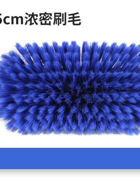 1471卡35cm五面花刷头通水车客车清洁刷柔软PV-C打刷毛通CDV水刷