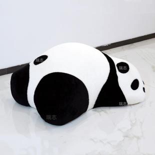 趴趴熊定棉网创意设计型师百搭沙红发瞌睡熊懒动77259物造型儿人