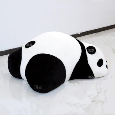 趴趴熊定棉网创意设计型师百搭沙红发瞌睡熊懒动77259物造型儿人