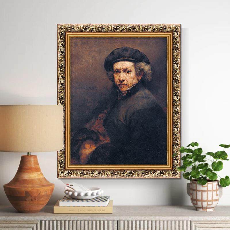 欧世界画伦勃朗自画像式复古人物装饰画自画像油78849画名框带古,美容美体仪器,其它面部美容工具配件,淘宝优惠券,粉丝福利购,淘宝优惠卷