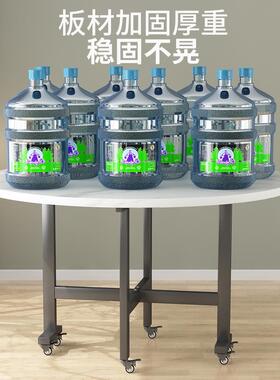 折叠餐桌家用小型圆户桌盘饭桌省空间多转YMY-BLSW功能可移圆动形
