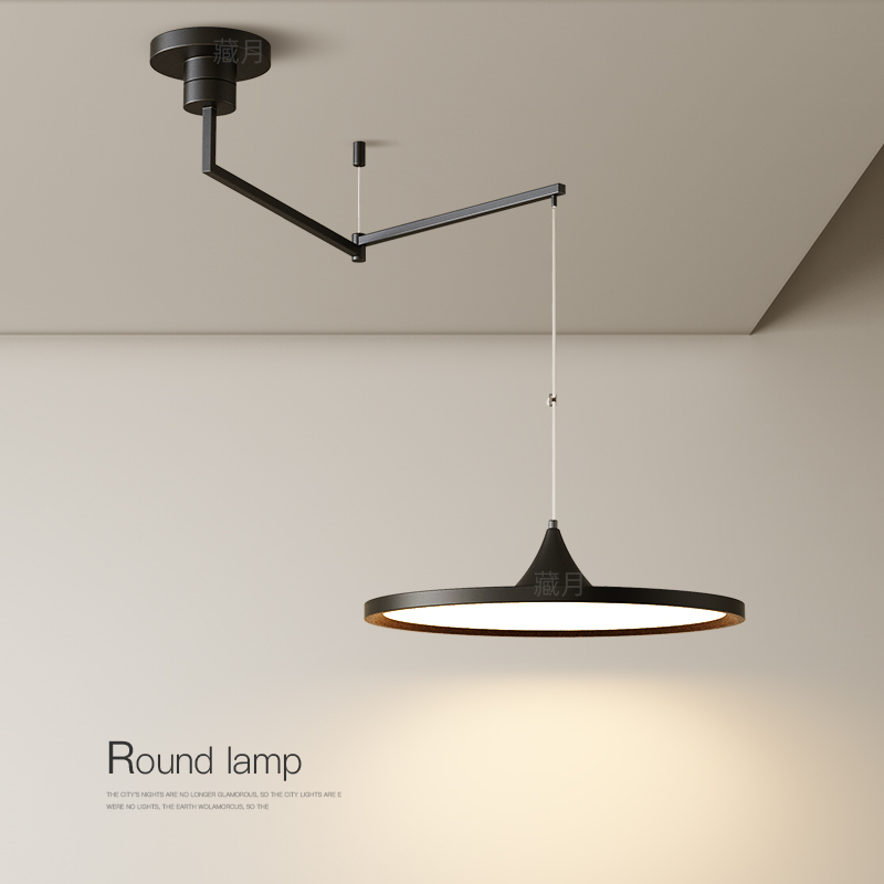 简约现代摇臂吊灯创意led饭厅灯可移动客厅灯卧室灯饭厅餐桌灯具