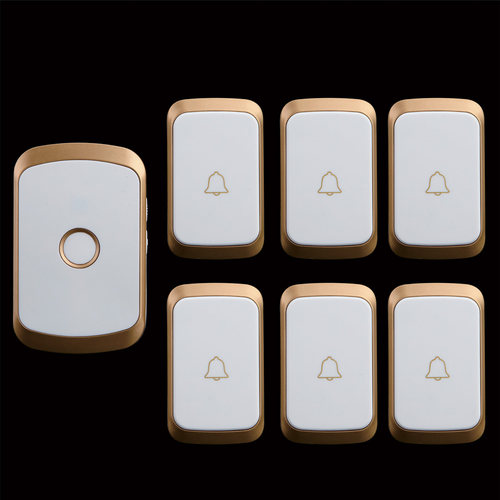 无线门铃 遥控门铃 家用交流电子门铃 6拖1 6拖2 6拖3 6拖8 A20