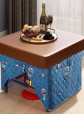 烤火桌用新款家烤火架出租作房简子易写业折叠取暖桌吃饭ABW小方