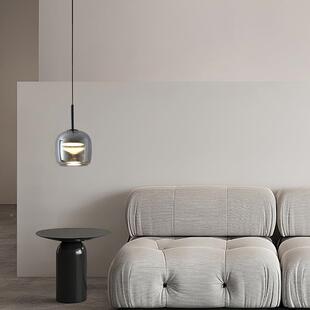 意式轻奢玄卧床头吊灯高级感关49564柜入室吊线灯户可升降广东中