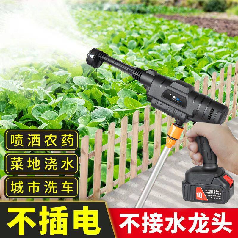 浇菜神器家用高压喷枪水枪花园浇花洒水浇水机喷头新款农用打药枪