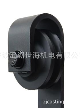 美ORM式谷仓门轨配道室内门门厨房滑轮吊轨金吊滑轨移门五件